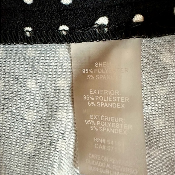 KARL LAGERFELD Black and White Midi Dress - Picture 11 of 13